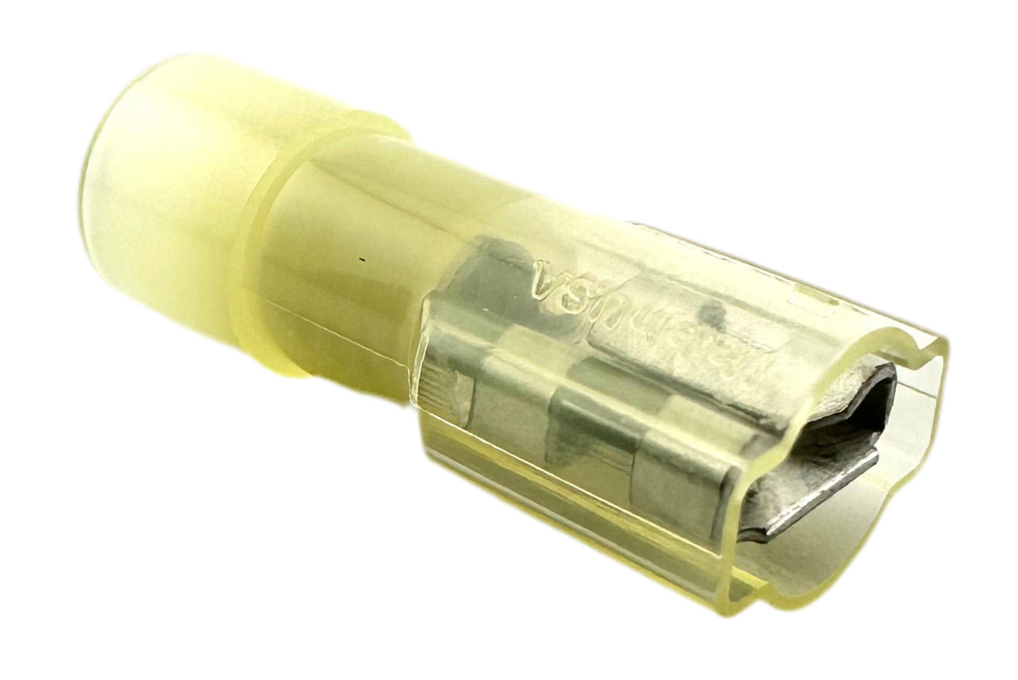 Fully Insulated Quick-Disconnect Terminals, Female, for 12-10 AWG, 0.250" Wide x 0.032" Thick