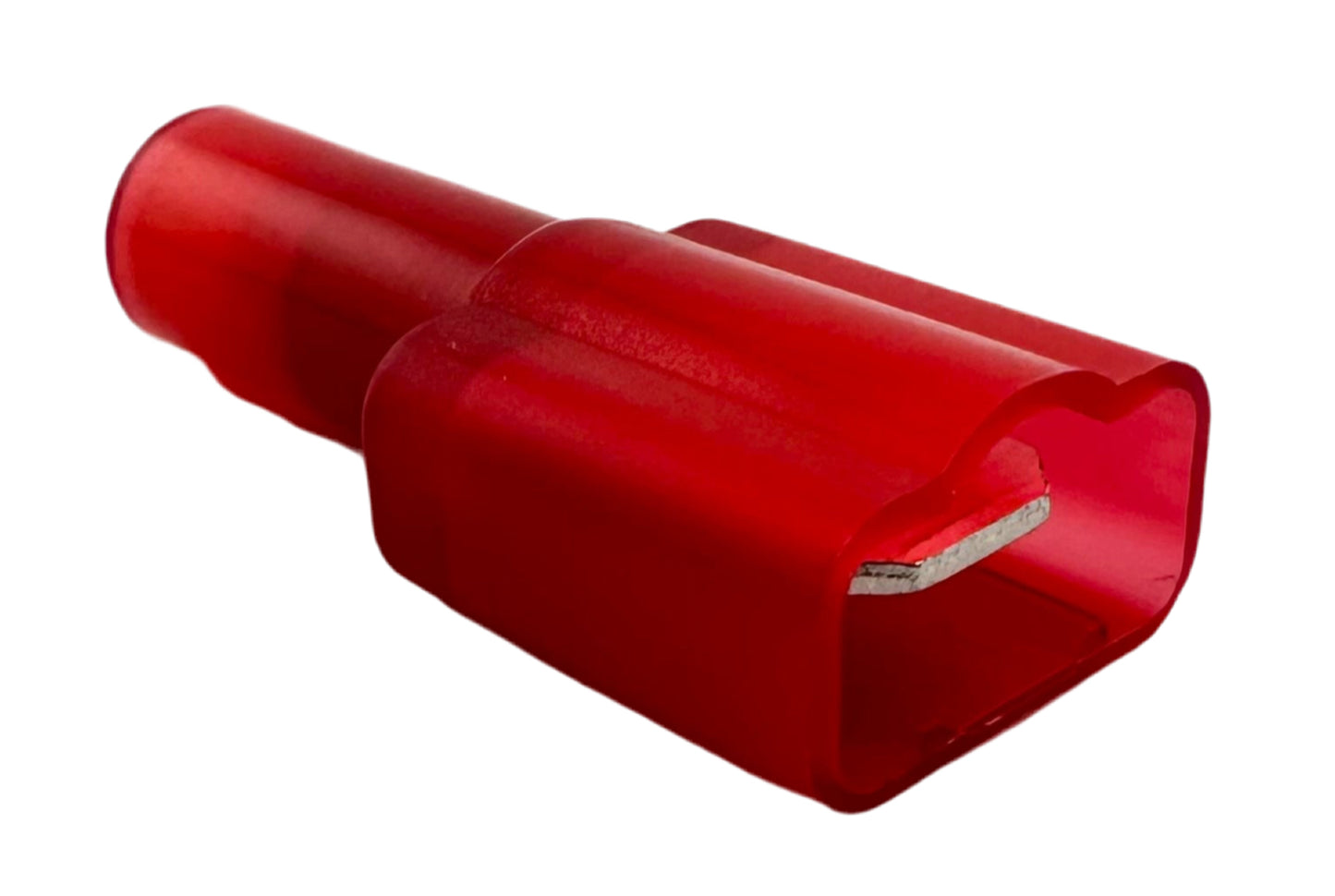 Fully Insulated Quick-Disconnect Terminals, Male, for 22-18 AWG, 0.250" Wide x 0.032" Thick