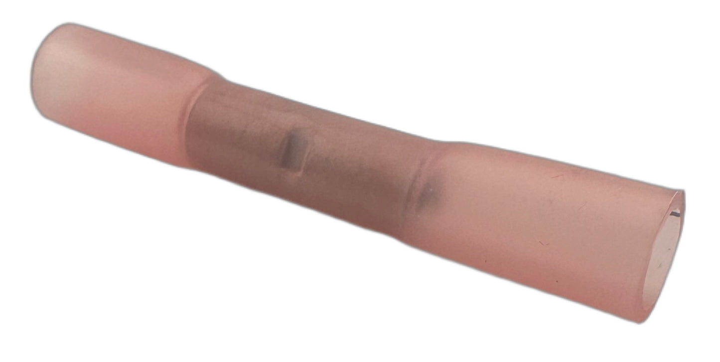 Heat-Shrink Crimp-On Butt Splices, for 22-18 AWG
