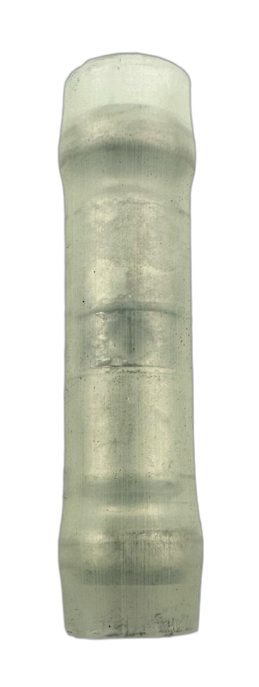 Insulated Crimp-On Butt Splices, for 12-10 AWG, nylon insulation, double crimp straight view