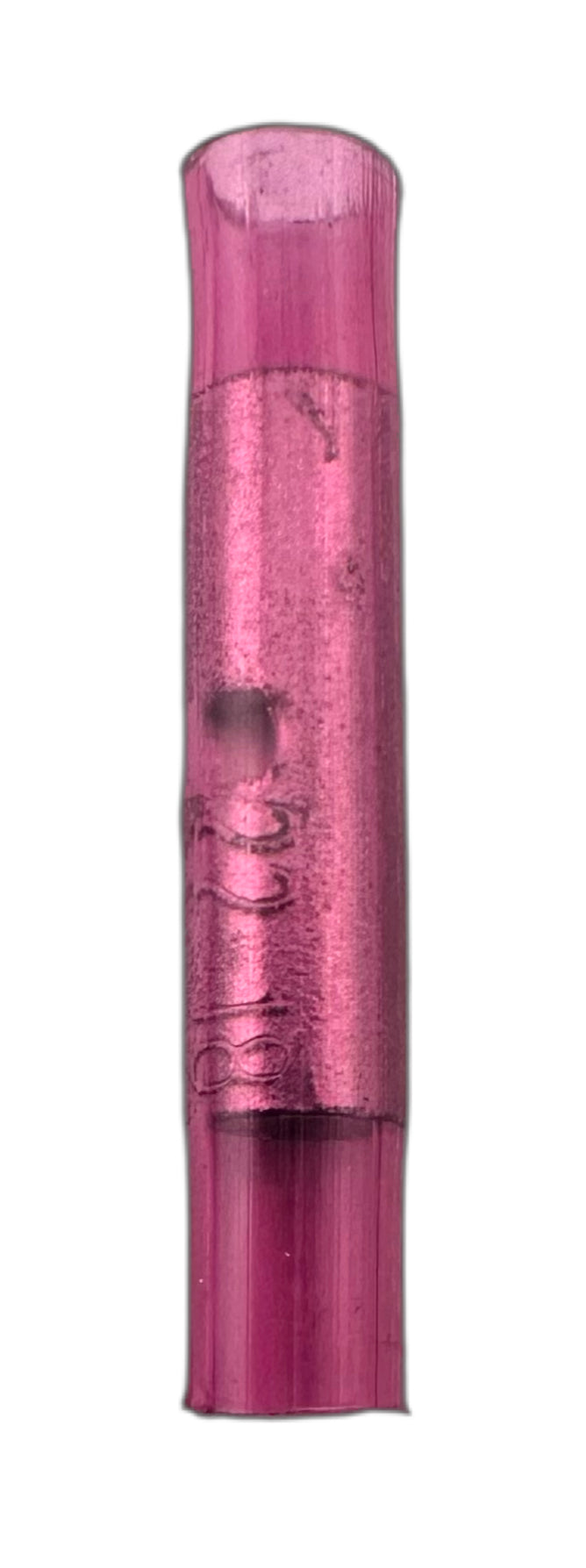 Insulated Crimp-On Butt Splices, for 22-18 AWG, nylon insulation straight view