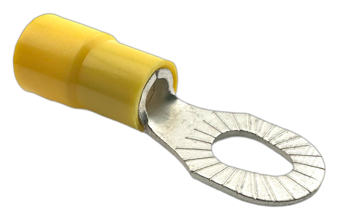 Insulated Multi-Stud Ring Terminals, for 12-10 AWG and #6, #8, #10 screws, vinyl insulation