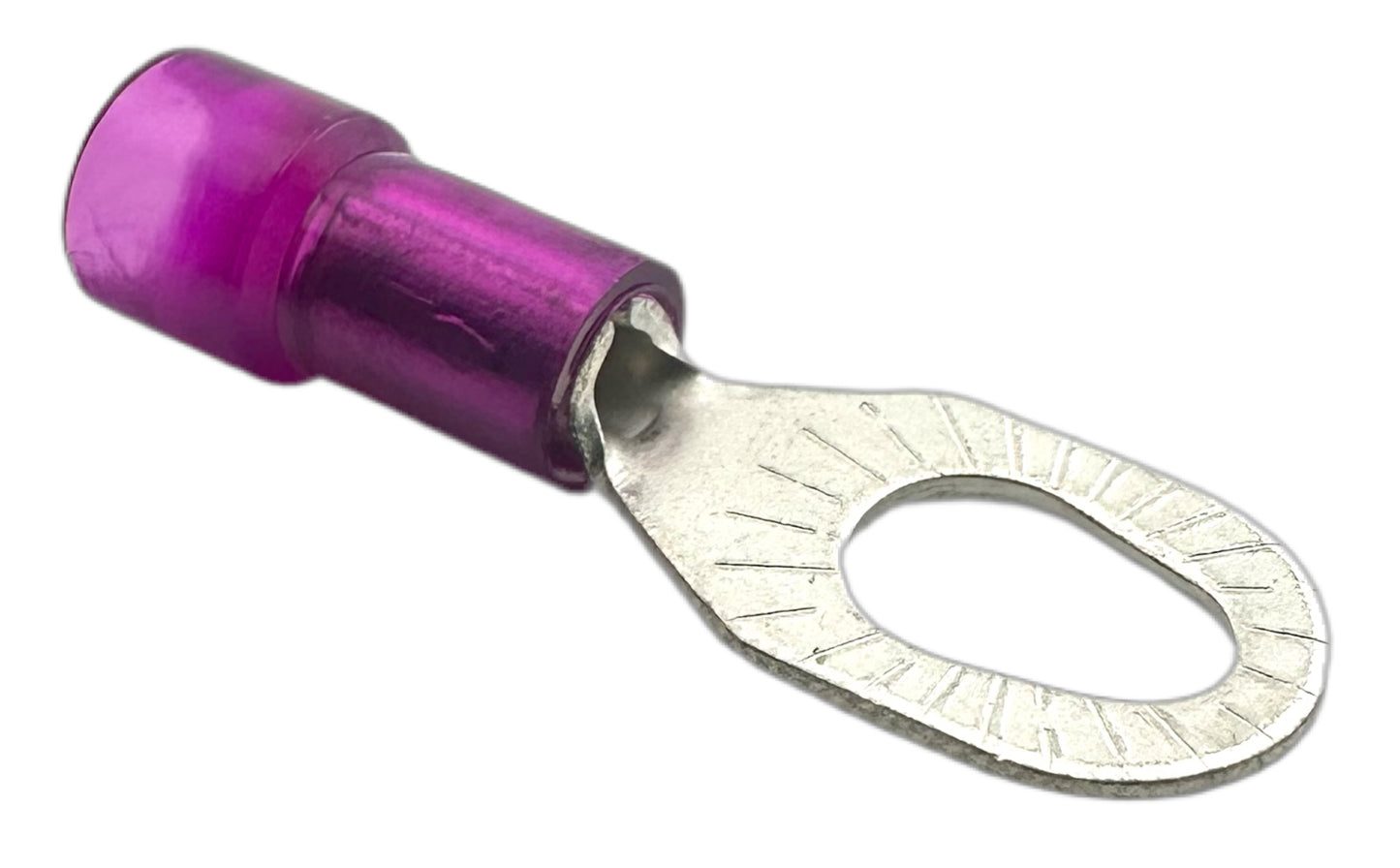 Insulated Multi-Stud Ring Terminals, for 22-18 AWG and #6, #8, #10 screws, nylon insulation