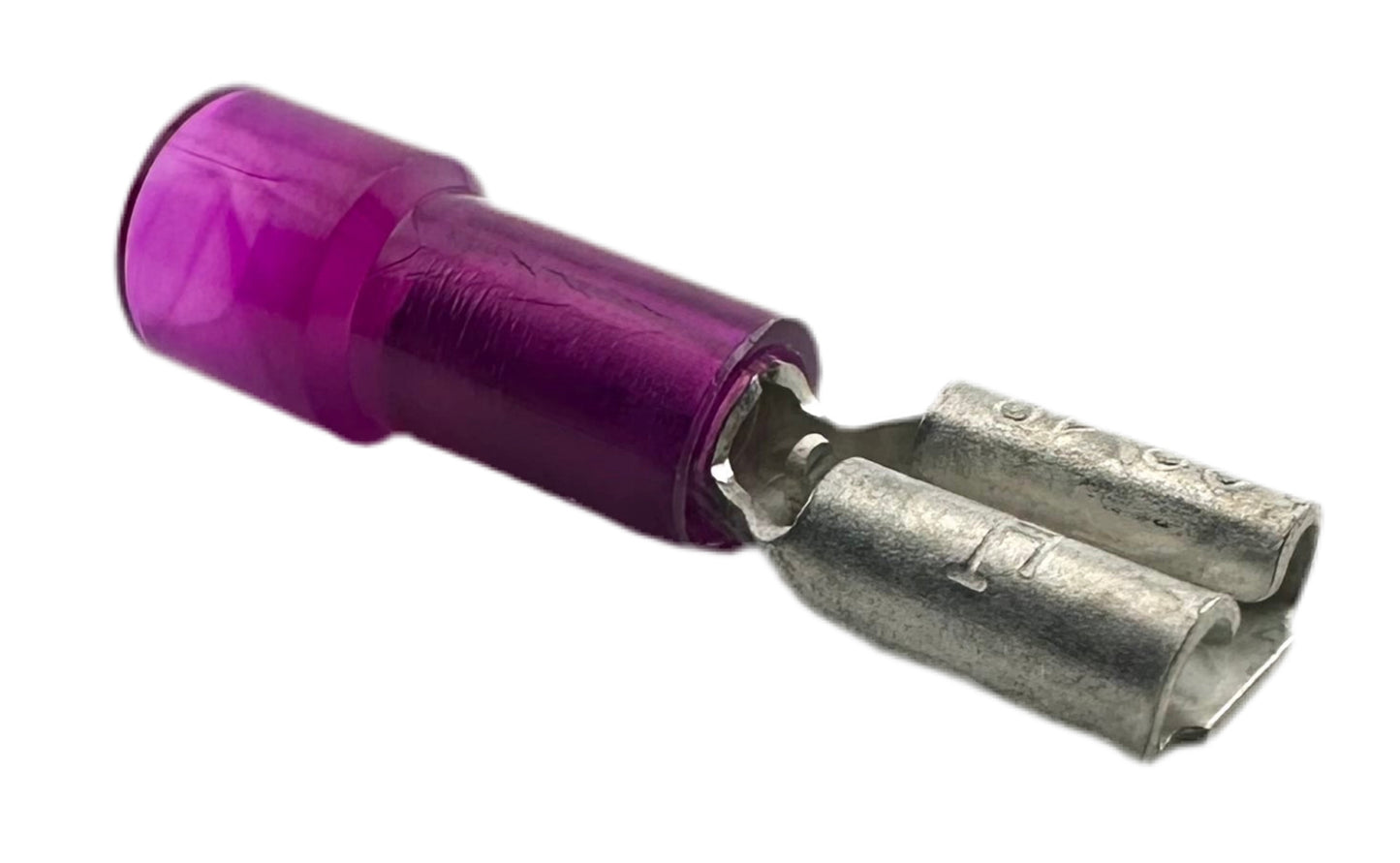 Insulated Quick-Disconnect Terminals, Female, for 22-18 AWG, 0.187" Wide x 0.020" Thick
