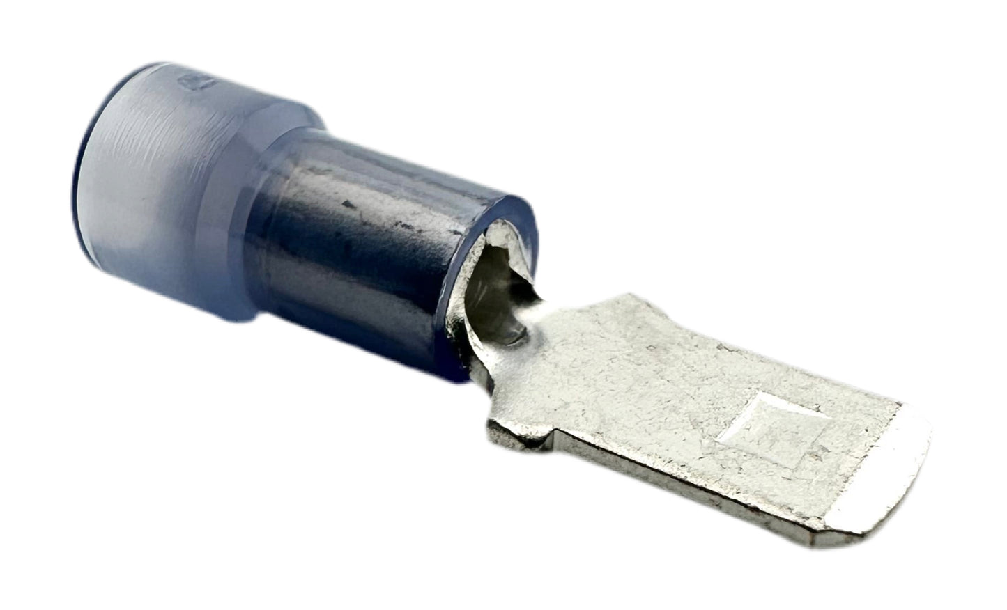 Insulated Quick-Disconnect Terminals, Male, for 16-14 AWG, 0.250" Wide x 0.032" Thick