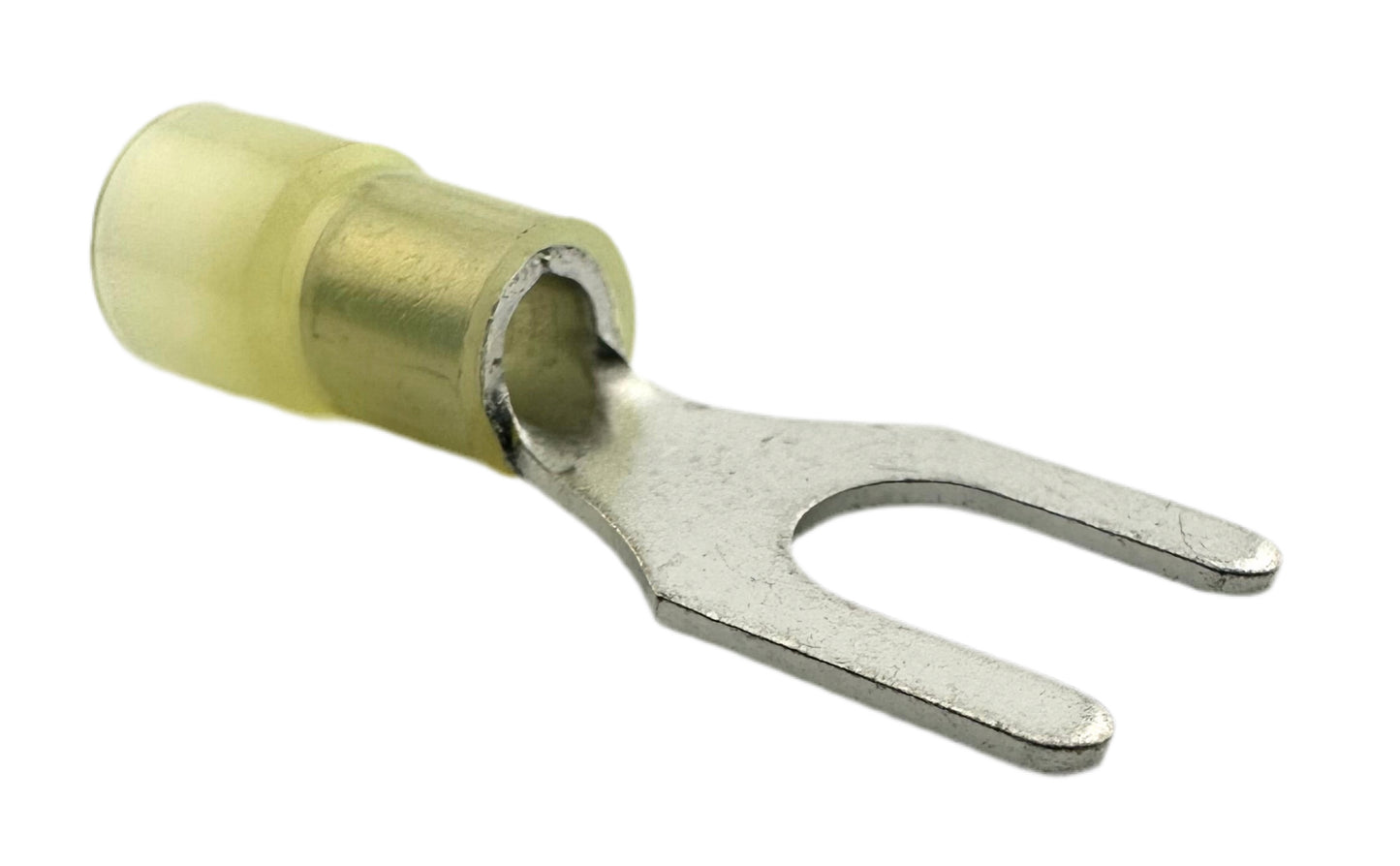 Insulated Spade Terminals, for 12-10 AWG and 1/4" screw