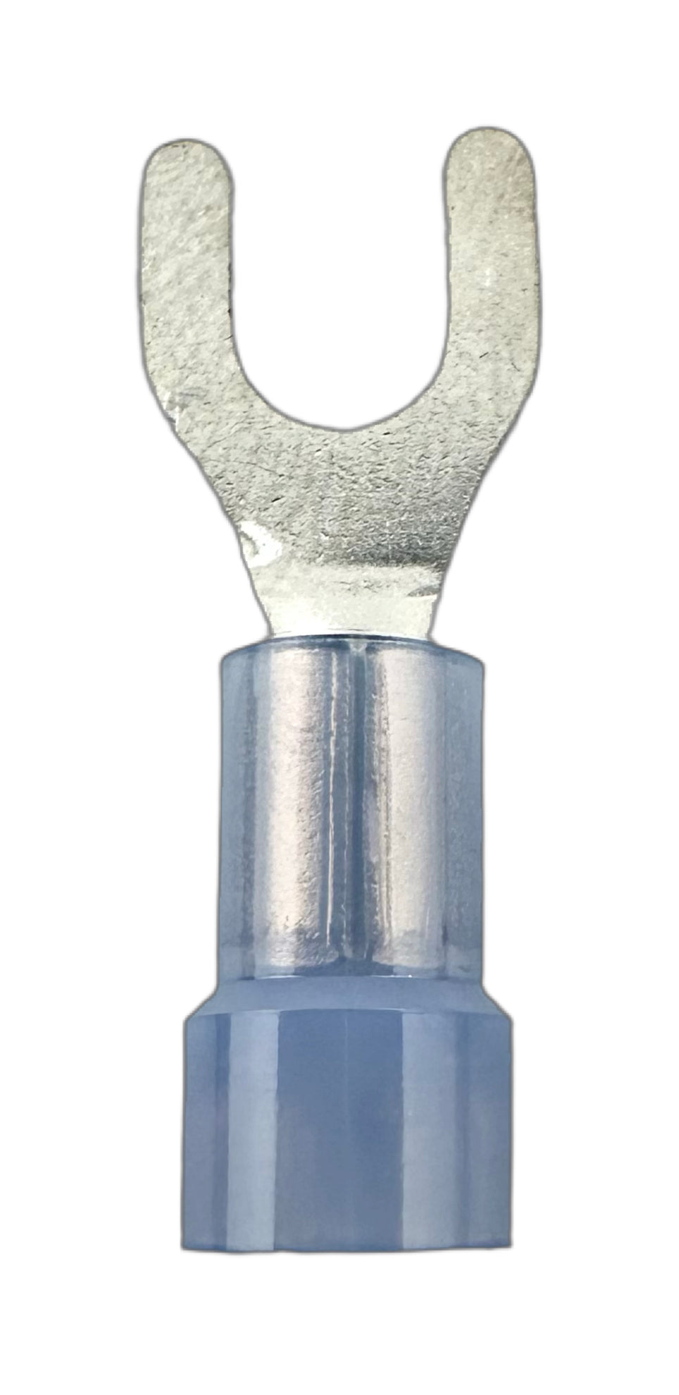 Insulated Spade Terminals, for 16-14 AWG and #8 screw straight view