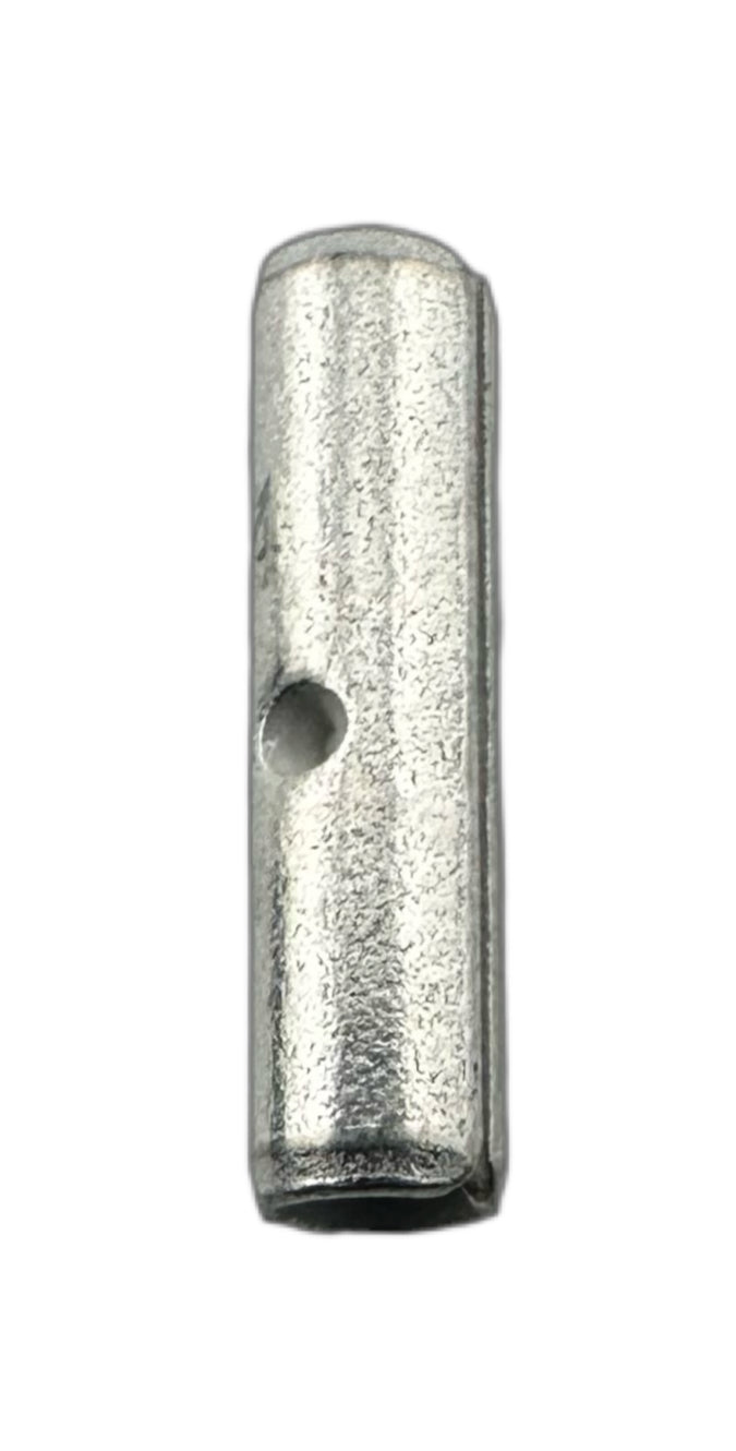 Noninsulated Crimp-On Butt Splices, for 16-14 AWG straight view