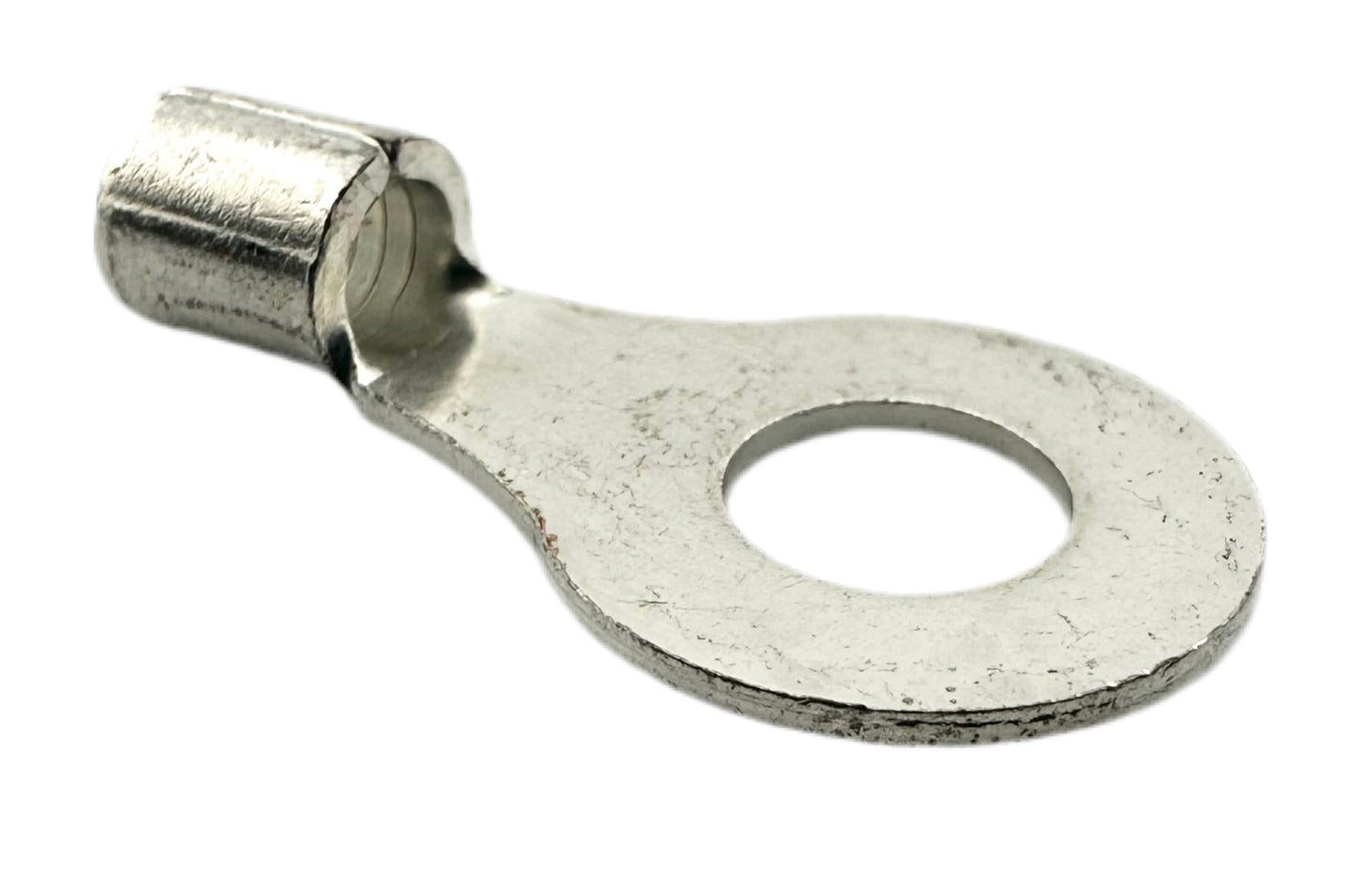 Noninsulated Ring Terminals, for 12-10 AWG and 1/4" screw