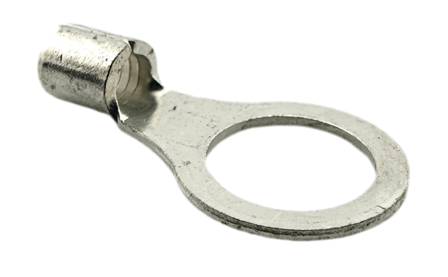 Noninsulated Ring Terminals, for 12-10 AWG and 3/8" screw