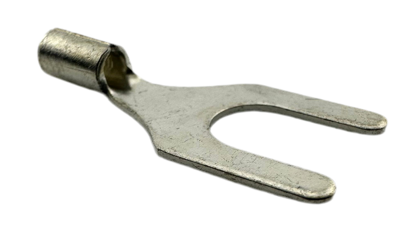 Noninsulated Spade Terminals, for 16-14 AWG and 1/4" screw