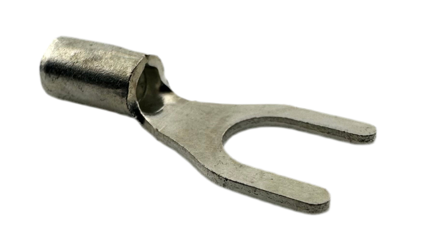 Noninsulated Spade Terminals, for 16-14 AWG and #10 screw