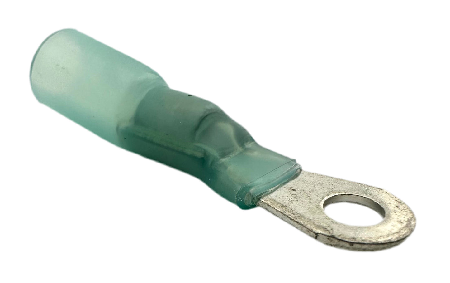 Solder-Loaded Heat-Shrink Ring Terminals, for 16-14 AWG and #8 screw