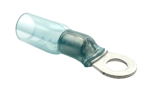 Heat-Shrink Ring Terminals, for 16-14 AWG and #8 screw