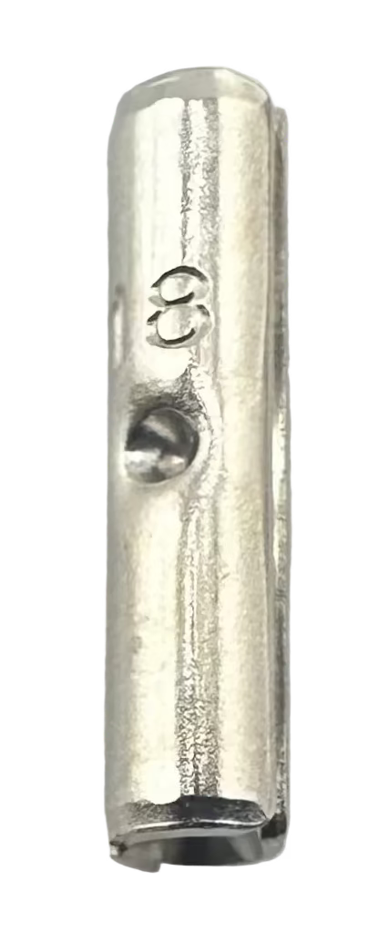 High Temperature Crimp-On Butt Splices, for 22-18 AWG straight view