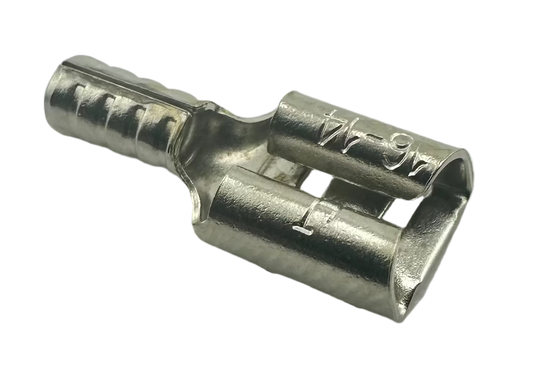 High Temperature Quick-Disconnect Terminals, female, for 16-14 AWG, 0.250" wide x 0.032" thick