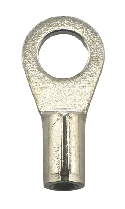 High Temperature Ring Terminals, for 16-14 AWG and #10 screw straight view