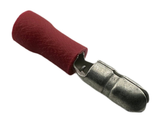 Insulated Bullet Terminals, male, for 22-18 AWG, 0.157" wide