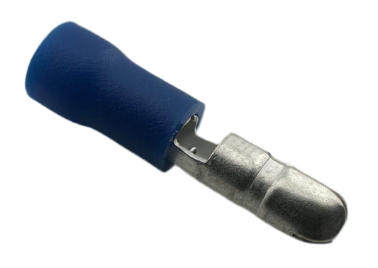 Insulated Bullet Terminals, male, for 16-14 AWG, 0.157" wide