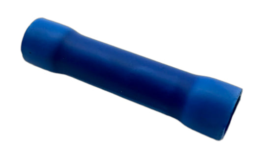 Insulated Crimp-On Butt Splices, for 16-14 AWG, vinyl insulation