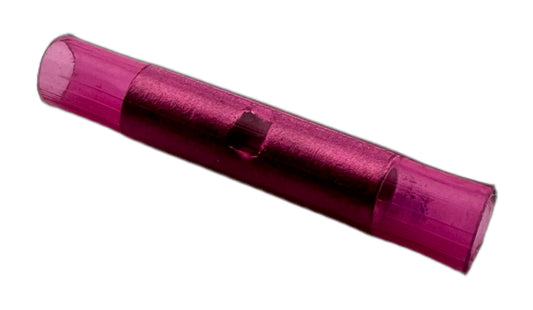 Insulated Crimp-On Butt Splices, for 22-18 AWG, nylon insulation