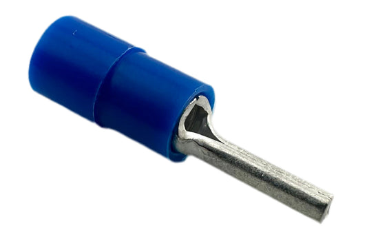 Insulated Pin Terminals, for 16-14 AWG, nylon insulation