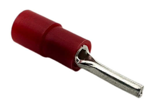 Insulated Pin Terminals, for 22-18 AWG, nylon insulation