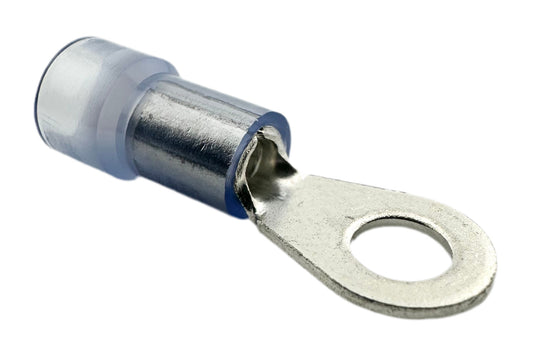 Insulated Ring Terminals, for 16-14 AWG and #10 screw, nylon insulation
