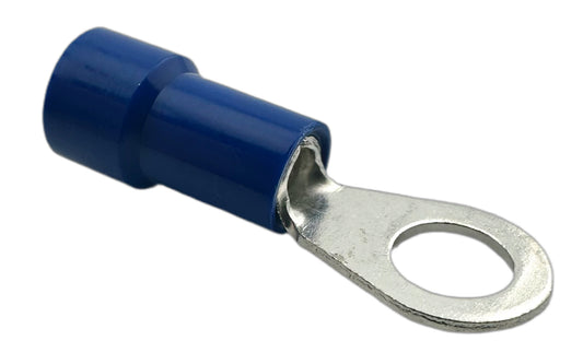 Insulated Ring Terminals, for 16-14 AWG and #10 screw, vinyl insulation