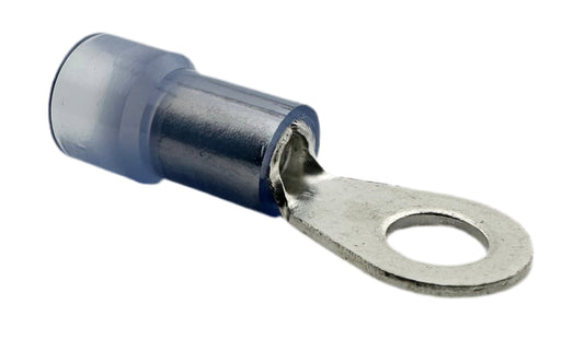 Insulated Ring Terminals, for 16-14 AWG and #8 screw, nylon insulation