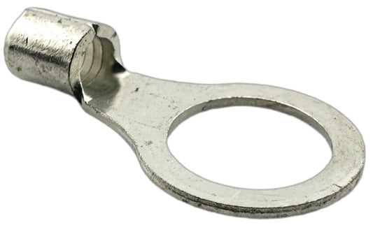 Noninsulated Ring Terminals, for 12-10 AWG and 3/8" screw