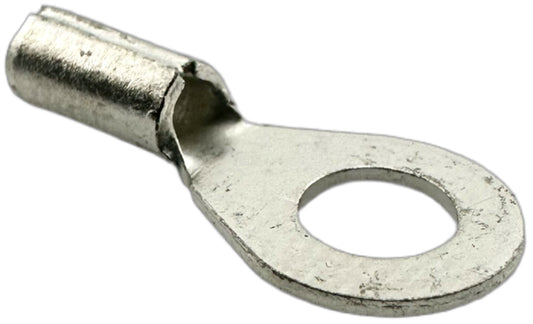 Noninsulated Ring Terminals, for 22-18 AWG and #8 screw