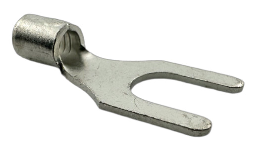 Noninsulated Spade Terminals, for 12-10 AWG and 1/4" screw
