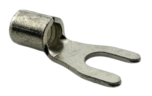 Noninsulated Spade Terminals, for 12-10 AWG and #8 screw